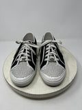 Michael Kors Shoe Size 10 (10M) Black & White Studded Sneakers
