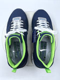 Skechers Size 12 W (10.5 M) 4E Blue & Green Sneakers EXTRA WIDE