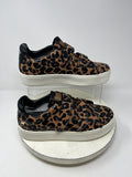 Goats Shoe Size 9 (9) Black & Brown Animal Print Sneakers