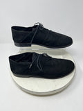 Eileen Fisher Shoe Size 10 (10) Black Pebbled Lace-up Oxfords