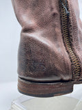 John Fluevog Size W10/M8 Brown Distressed Boots