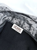 Vintage St. John Size 12/14 (10) Black Lace Sweater