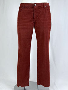 Carve Designs Size 14 Rust Corduroy Pants NWT