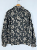 John Fluevog Size L (14/16) Black & Tan Jacquard JF Jacket