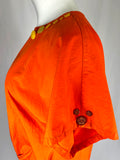 Metamorphoza Open Size Orange Tunic