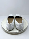 Van Eli Size 13 White Quilted Loafers