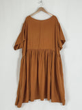 Tradlands Size 3X Burnt Orange Dress