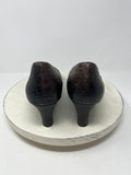 boc by Born Size 11 (43) Brown Embossed Reptile Mary Jane Heels