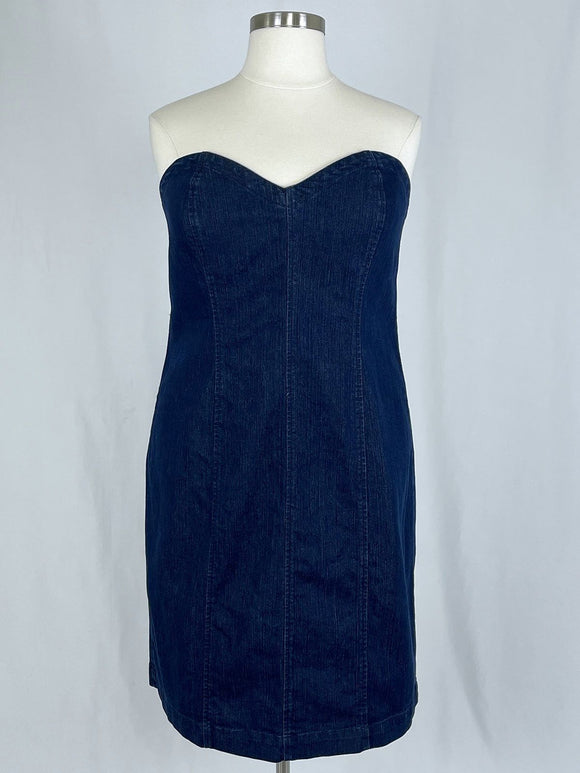 Venezia Size 20 Blue Denim Dress