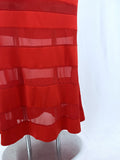 Size 18W Red Off-Shoulder Dress