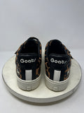 Goats Shoe Size 9 (9) Black & Brown Animal Print Sneakers