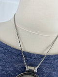 Ben Amun Silver Mixed Metals Pendant Necklace