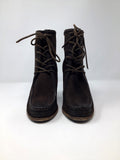 Frye Size 8.5 Brown Suede Ankle Boots