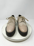 Maeve by A+ Anthropologie Size 8 Beige & Brown Platform Oxfords NWOB