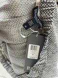Eileen Fisher Size 24W (3X) Taupe & Black Diamond Print Pants NWT
