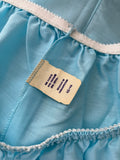 Vintage Size 16/18 (42/44) Light Blue Lace Trim Pajama Shorts