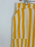 Big Bud Press Size 2XL Yellow & White Stripe Work Pants