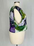 New Affection Size XXL (22/24) Purple & Green Tie-Dye Shell