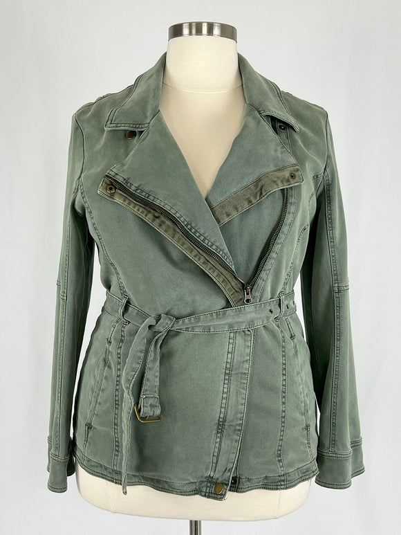 A+ by Anthropologie Size 16/18 (XL) Army Green Jacket