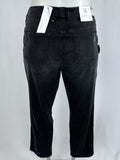 Slink Size 18 Black Distressed Skinny Jeans NWT