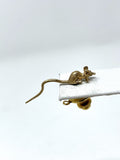 Vintage Gold Metal Rat/Mouse Pin