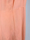 Jessica London Size 24W Peach Linen Dress