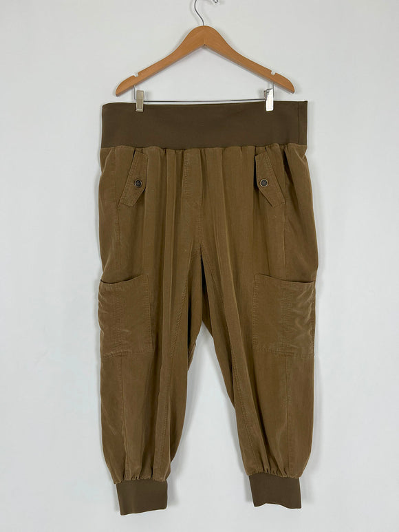 Maeve by A+ Anthropologie Size 2X Olive Brown Pants
