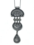 Ben Amun Silver Mixed Metals Pendant Necklace