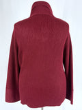 Beyond Threads Size 1X (18/20) Scarlet Red Sweater NWT