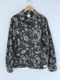 John Fluevog Size L (14/16) Black & Tan Jacquard JF Jacket