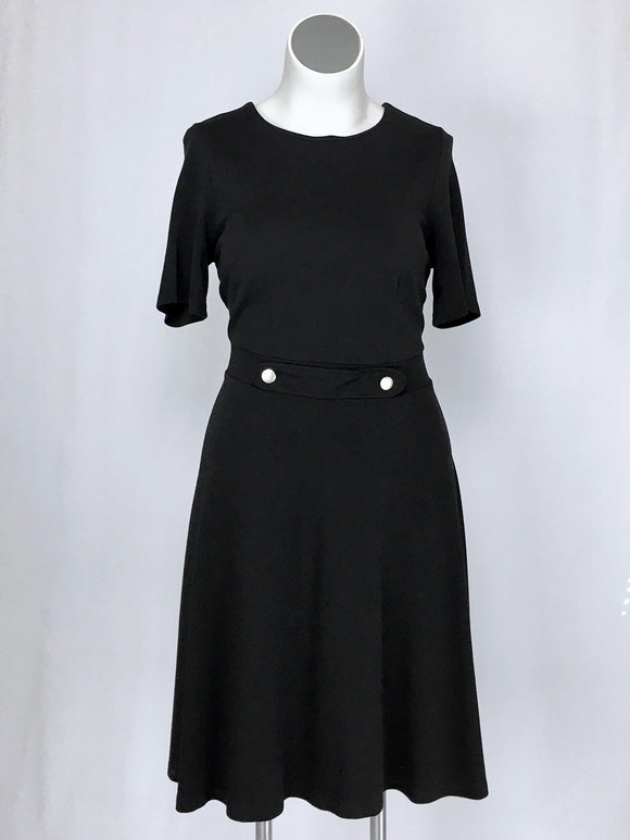 eloquii Size 14 Retro Style Black Dress