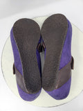 OTBT Size 9.5 Purple & Brown Mary Janes