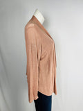 Eileen Fisher Size 1X (18) Dusty Rose Cardigan Sweater