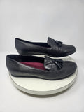 Munro Size 11 Gray & Brown Checkered Tassel Loafers