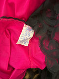 Vintage 46 (20W) Fuchsia Pink & Black Teddy
