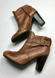 Liz Claiborne Size 10 Cognac Ankle Boots