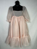 Selkie Size XL The Peach Skin French Puff Dress