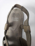Eileen Fisher Size 8.5 Taupe Sandals NWOB