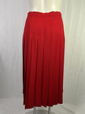 Vintage Career Essentials Size 16 Red Skirt