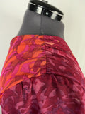 Ashro Size 20 Pink & Orange Abstract Floral Dress
