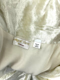 Angel of Love by Nataya Size 3X (24) Cream Velvet Duster Jacket