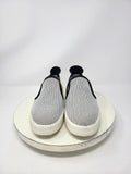 vince. Size 10 Beige & White & Black Loafer Sneakers