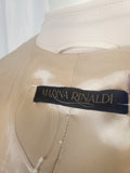 Marina Rinaldi Size 14W Putty Bomber Jacket