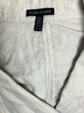 Eileen Fisher Size XL Bone Crinkle Long Open Jacket