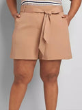 Lane Bryant Size 18 Tan Shorts NWT