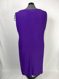 Igigi Size 26/28 Purple Twist Dress NWT