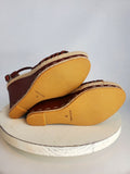 Brooks Brothers Size 9 Brown Espadrille Wedges NWOB