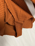 Mara Hoffman Size 3X (20W) Rust Brown Bodysuit NWT