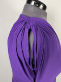 Igigi Size 26/28 Purple Twist Dress NWT