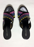 Diane Von Furstenberg Size 9 Multi-Color Woven Sandals